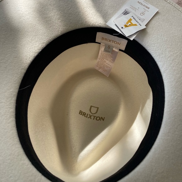 ❤️ Brixton Jo Rancher Off White Wool Hat - Picture 11 of 15